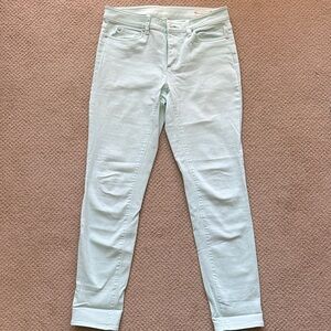 Vince Camuto Pale Mint Skinny Jeans